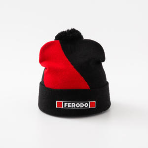 Bonnets en tricot personnalisés de créateur pour hommes femmes Bonnets d'hiver avec nœuds Camouflage Argyle Patterns Digital Printed Image Style - Product Image 3