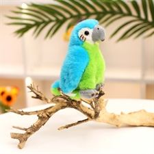 OEM de pie sobre los hombros de un loro de <span class=keywords><strong>peluche</strong></span> para niños Real-como simulación de loro de <span class=keywords><strong>peluche</strong></span> de juguete de <span class=keywords><strong>peluche</strong></span> para niños - Product Image 6