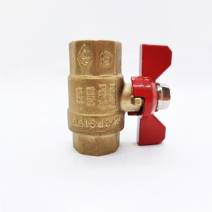 Van Màu Xanh Lá Cây Valvula Bola 1/2 Nữ Brass <span class=keywords><strong>Ball</strong></span> <span class=keywords><strong>Valve</strong></span> Nhà Máy Giá DN15 Với Tay Cầm Bướm DZR Vật Liệu Đồng Thau - Product Image 2