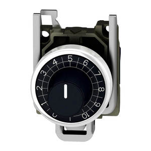 Potenciómetro Completo Schnei Der XB4BD912R10K Harmony XB4, Metálico de 22 mm, Lineal de 10K, 1W, IP66/IP69/IP69K, 4X, con Tornillo de Sujeción - Product Image 1