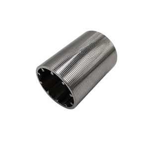 Valla 300 micras Cervecería Alambre Cilindro Alimentado Cerveza Personalización SS 304 316 Acero inoxidable Johnson Pantalla Malla Cuña Pantalla de alambre - Product Image 3