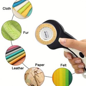 Titanium Coated SKS-7 Sharp Durable Replacement Rotary Blades for Quilting, <b>Sewing</b>, Heavy Fabric Cutting, Fits Olfa, Fiskars - Product Image 6