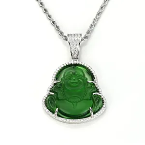 JWY factory custom buddha brass vintage necklace pendant for necklace