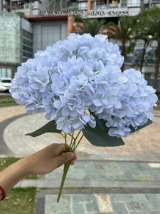 GJ-AF06 Oem Factory Hydrangeas <b>Flowers</b> Artificial Wedding Bulk Hydrangea <b>Flower</b> <b>Bouquet</b> 5 Head Hydrangea Artificial <b>Flower</b> Bulk - Product Image 6