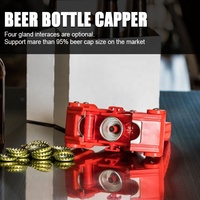 Vente chaude bouteille de vin rouge bouteille capsuleuse outil manuel capsulage presse Machine pour la maison brassage bière couronne bouchons sur bouteille réutilisable