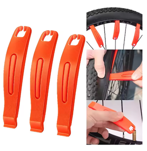 Levier de pneu de vélo 3 pièces haute résistance. Clé de réparation de vélo. Utilisé comme ouvre-<span class=keywords><strong>porte</strong></span> de vélo et outil de levier. Outil de réparation de pneus. - Product Image 1