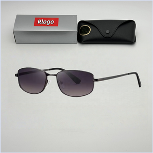 핫 세일 남성용 럭셔리 고품질 UV400 우아한 선글라스 야외 디자이너 편광 골드 그라데이션 컬러 브랜드 선글라스 - Product Image 1