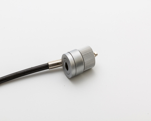 Câble de sécurité antivol MAKE MK803 en alliage de zinc pour ordinateur, finition chromée, longueur 1,8 m, options de clé multiples, système à clé à <span class=keywords><strong>disque</strong></span> - Product Image 1