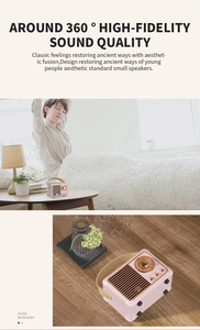 Di Động Không Dây Mini Cho Bluetooth Loa Hm11 Dễ Thương Âm Thanh Không Thấm Nước Hộp Cho Nhà Theatre Bên Ngoài Trời Sử Dụng Loa Quà Tặng - Product Image 6