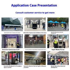 Yüksek hassasiyet 18 bölgeleri güvenlik muayene su geçirmez kapı çerçevesi demir tespit <span class=keywords><strong>Metal</strong></span> dedektörü güvenlik kapısı ile yürümek - Product Image 5