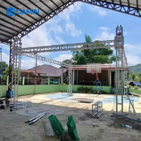 Estructura de Aluminio Resistente para Eventos al Aire Libre, Ideal para DJ, Conciertos y Fiestas, Ligera, de Gran Capacidad de Carga, Certificada por TUV y CE