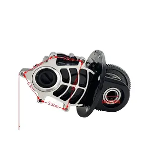 Roda Tiga Elektrik Diferensial Gear Box Motor Gear Bag Shift Gear Box Terpisah Transmisi Poros Belakang Terintegrasi
