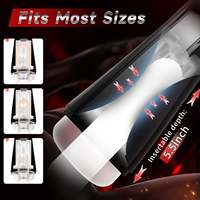 3 in 1 Vakuumpumpe Penis Trainer Vibrierender männlicher Mastur bator Automatisches Saugen Männer Stroker Sex Maschinen für Mann Masturbation