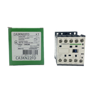 Relais de commande CA3KN22FD 2NO+2NC Bobine 110VDC 10A Montage sur rail DIN Composants d'automatisation industrielle - Product Image 2