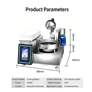 Robot de Cocina Eléctrico Automático Multifuncional Inteligente ME QDMECH, Máquina Automática para Cocinar Alimentos - Product Image 2