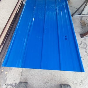 Tôle d'acier ondulée prépeinte PPGL Galvalume, couleur tuile, imperméable pour atelier - Product Image 4
