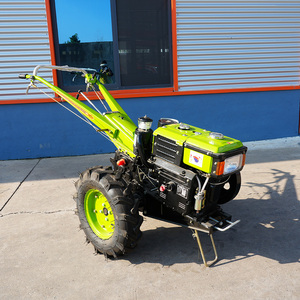 Tiller rotatorio rotativo a mano trattore diesel <span class=keywords><strong>motozappa</strong></span> a 2 <span class=keywords><strong>ruote</strong></span> trattorino con aratro - Product Image 2