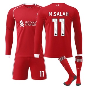 Conjunto de Camiseta de Fútbol de Manga Larga para Niños, Unisex, Invierno 25-26, Local, 7 Wirtz, 9 <span class=keywords><strong>Isaac</strong></span>, 11 - Product Image 5
