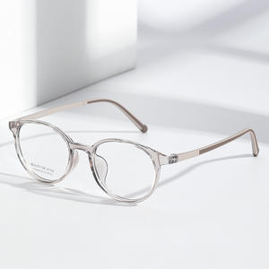 Lunettes optiques ovales à monture complète pour femmes, taille moyenne, lentilles Ac, lentilles plano, Gtp Kt62606 - Product Image 2