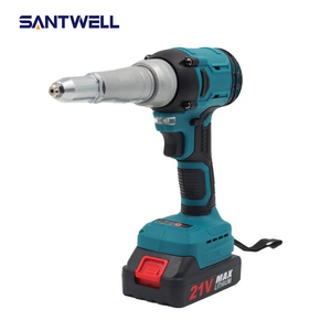 Pistolet à rivets aveugles sans fil 21V sans balais, riveteuse électrique au lithium automatique avec retour de clou en un clic pour rivets aveugles de 2,4 à 4,8 mm - Product Image 1
