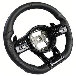 Volant en cuir assemblé en gros pour <span class=keywords><strong>Mercedes</strong></span> Benz <span class=keywords><strong>AMG</strong></span> <span class=keywords><strong>GT</strong></span> W203 W211 <span class=keywords><strong>C63</strong></span> C350 R171 - Product Image 1