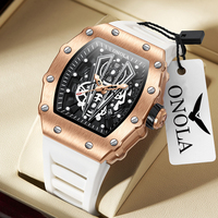 Montre ONOLA 3826, montre de luxe pour homme, grand cadran, style décontracté, sport, calendrier, étanche, quartz, analogique, vente en gros