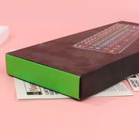 Boîtes d'emballage en papier pour clavier imprimé, vente en gros, emballage électronique grand public, boîtes en carton pour écouteurs et souris