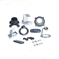 Pièces de karting WJH personnalisées OEM en aluminium et zinc moulés sous pression, revêtement poudré, tolérance ISO
