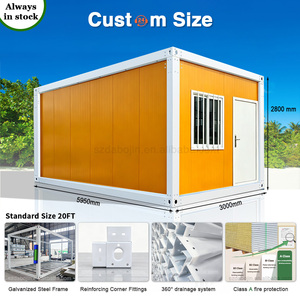 Casa Contenedor Expandible de 40 pies, Estructura de Acero Moderna, Casa Prefabricada Pequeñ<span class=keywords><strong>a</strong></span> en Venta - Product Image 2