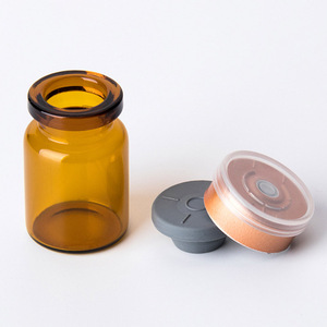 China Supplier Pharmaceutical Grade 5ml Amber Clear Glass Vials Rubber Stopper Screen Printed Tube Sample Essential Oil <b>Bottles</b> - Product Image 3