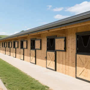 Paardenopvang Met Regenhoes Voor Stabiel Buitenpaardencomfort - Product Image 1