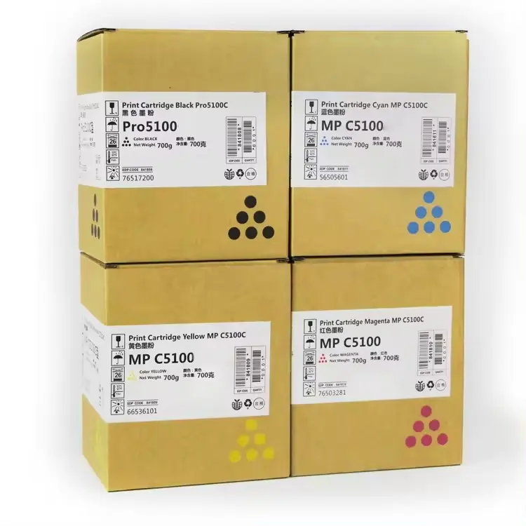 Compatibele Ricoh C5200 C5100 Toner Cartridge Ricoh Lanier Savin Pro C 5200S C 5100S C 5110S C 5210S C5210 Toner