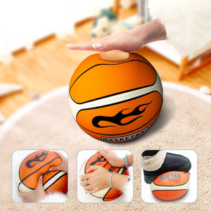 Pallone da <span class=keywords><strong>Basket</strong></span> Silenzioso Ecologico YS per Interni, Misure 4 5 6, 220-370g, in Tessuto Lycra per Allenamento Silenzioso, Spedizione Diretta - Product Image 5