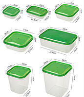 Lot de 17 produits d'organisation pour garde-manger, ensemble de bacs de rangement alimentaire en gros avec couvercle, en plastique, pour voyage, CLASSIQUE >10