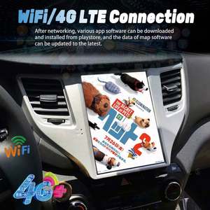 Pantalla Tesla de 10.4 Pulgadas y 128 GB, Sistema Multimedia para Automóvil con GPS y Navegación para Hyundai Tucson 2017, Autoradio con Bluetooth, Estéreo, Android 13.0, Unidad Principal - Product Image 6