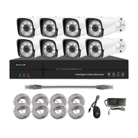 Meistverkauftes Smart AI 8-Kanal IP CCTV 8CH PoE NVR KIT