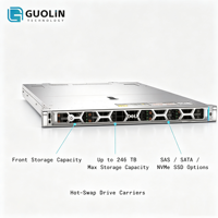 Serveur d'entreprise Dell PowerEdge R4715 1U en rack, à socket unique, en stock pour déploiement en centre de données