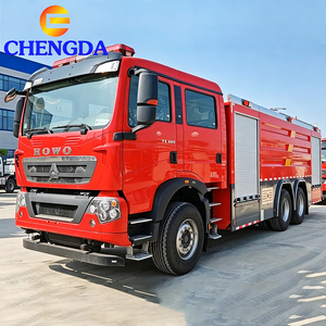 <span class=keywords><strong>Camion</strong></span> de Secours d'Urgence Howo, <span class=keywords><strong>Camion</strong></span> de Pompiers <span class=keywords><strong>avec</strong></span> Réservoir d'Eau de 12000 Litres, 6x4 - Product Image 3