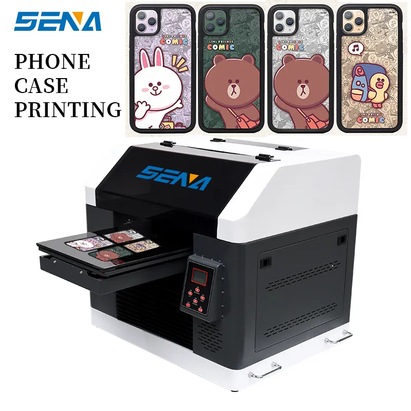 Harga bagus A3 3045 Inkjet UV Flatbed Printer untuk pena Golf bola kartu Pvc mesin toko percetakan UV Printer untuk bisnis kecil