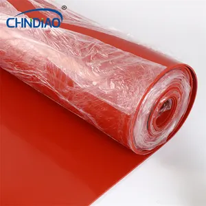 红色1.5毫米6毫米7毫米10毫米厚健身房硅橡胶薄板卷真空