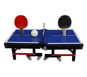 <span class=keywords><strong>Table</strong></span> <span class=keywords><strong>de</strong></span> <span class=keywords><strong>ping</strong></span>-<span class=keywords><strong>pong</strong></span> portable <span class=keywords><strong>mini</strong></span> 550x300mm pliable avec roulettes, petite <span class=keywords><strong>table</strong></span> <span class=keywords><strong>de</strong></span> <span class=keywords><strong>ping</strong></span>-<span class=keywords><strong>pong</strong></span> pour enfants, jeu <span class=keywords><strong>de</strong></span> sport d'intérieur à domicile - Product Image 2