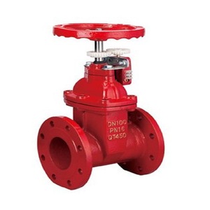 Vanne à opercule à tige non montante Longyao Shuangyong, DN100 PN16, en fonte, pour le contrôle du débit d'eau - Product Image 1