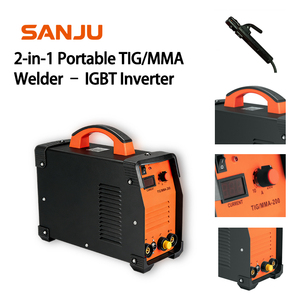 Máquina de Soldar Inverter <span class=keywords><strong>3</strong></span> en 1 MMA/<span class=keywords><strong>MIG</strong></span>/TIG con Tecnología IgBT, Sin Gas, para Acero Inoxidable, Diseño Portátil, Larga Duración, con Descuento - Product Image 6