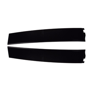 <b>Door</b> Plates 926-243 And 926-244 Gloss Black For Cadillac Chevrolet Gmc Front <b>Door</b> <b>Trim</b> Adhesive Installation - Product Image 5