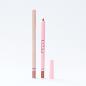 Cremiger Matter Samtiger Pigmentierter Großhandels-Lipliner mit Eigenmarke, Pigmentiert, Glatt, Individuelles Logo, Wasserfest, Langanhaltender Lipliner - Product Image 6