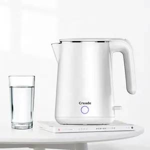 二重壁食品グレードステンレス鋼水ボイラーミルクコーヒーメーカー茶電気ケトル