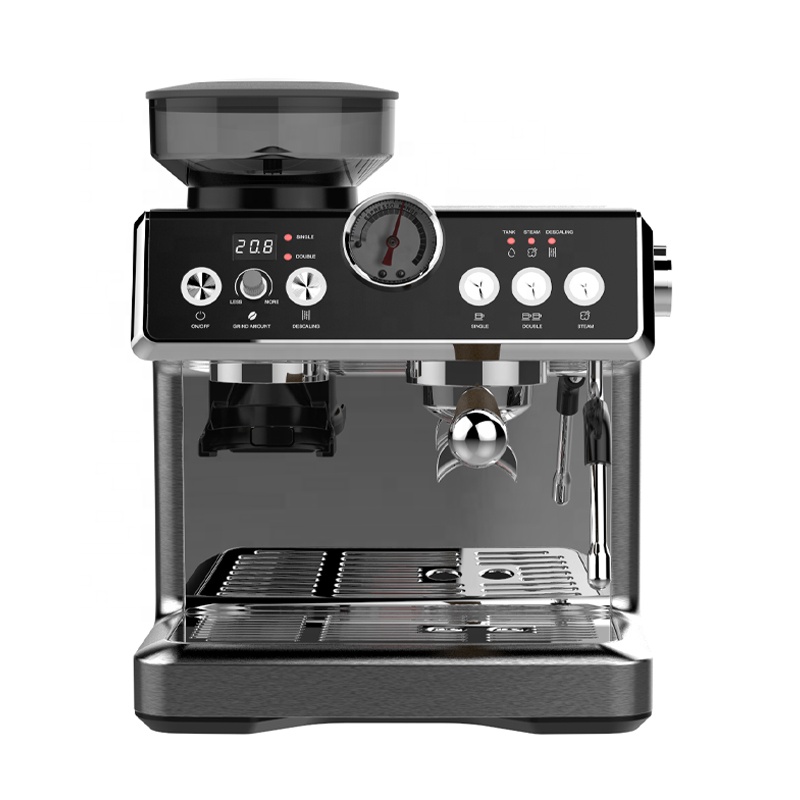 Cà phê espresso maker với máy xay 2200W đa chức năng tự động Đức Máy pha cà phê Máy pha cà phê tự động