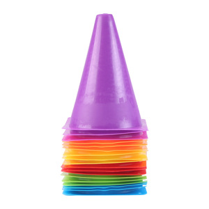 Conos de Agilidad de Fútbol de PE Duradero de 18 cm al por Mayor, Conos de Entrenamiento de Fútbol Coloridos, Marcadores de Obstáculos para Entrenamiento de Velocidad Atlética - Product Image 2