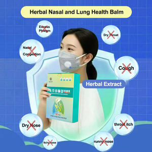 Vente Fabricant : <span class=keywords><strong>Crème</strong></span> Herbal pour la Santé Nasale et Pulmonaire, Soin Respiratoire pour Enfants, Nettoyant et Protecteur pour la Gorge - Product Image 5