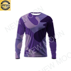Camisa de Pesca Personalizada para Hombre, Manga Larga, Malla Ventilada, Protección UV UPF 50+, Absorbe la Humedad, Poliéster - Product Image 4